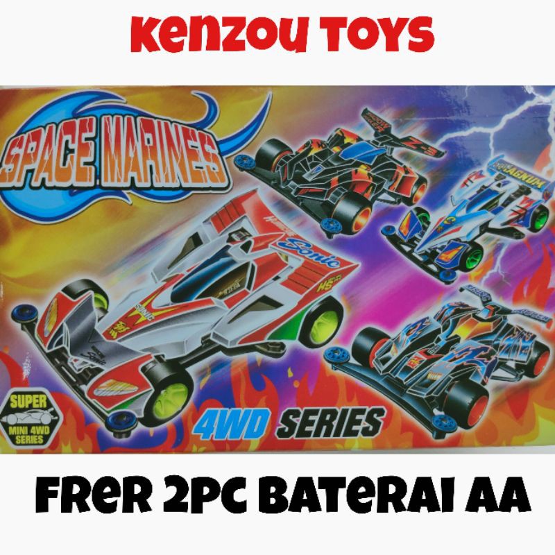 Tamiya Mini 4wd Mika Free Baterai