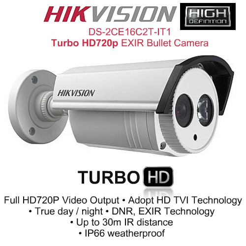 HIKVISION Outdoor DS-2CE16C2T-IT1 EXIR 1.3Megapixel