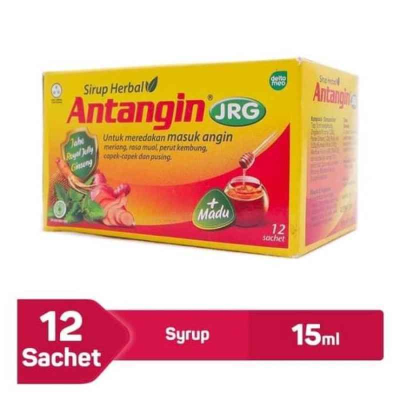 

Antangin JRG Anti Masuk Angin 1 Pack Isi 12 Sachet