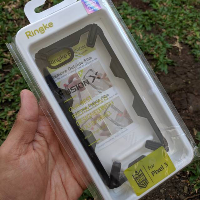 Case Ringke Fusion X Google pixel 3 non XL