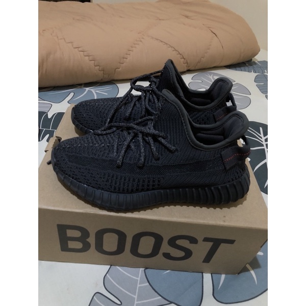 Adidas Yeezy Boost 350 V2 Static Black Reflective Authentic Original 100%