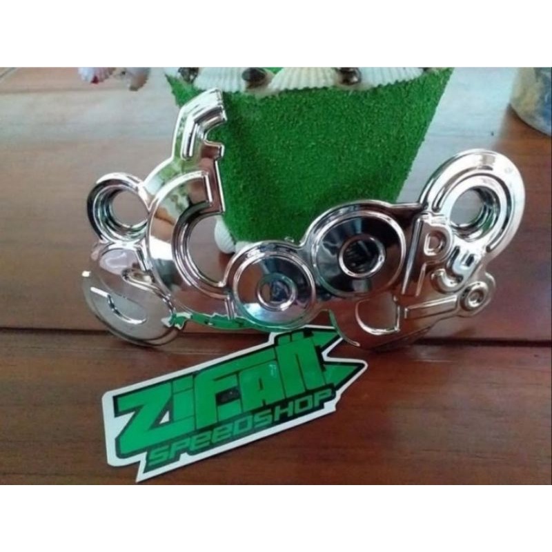garnis emblem scoopy karbu