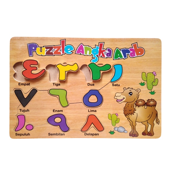 jual pabrik grosir produsen mainan alat peraga puzzle edukasi angka arab anak tk paud