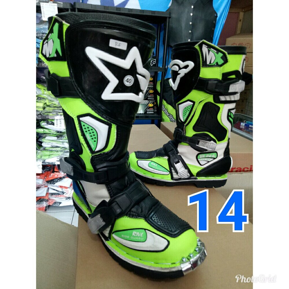 Sepatu Cross RNL Racing Not Gordons Snd Fox Alpinestars Sidi Gearne Fly Maverik Thor Acerbis klasik