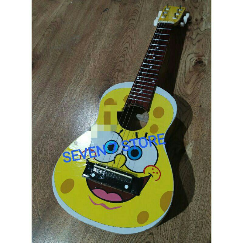 GITARLELE GITAR JUNIOR SENAR 6 # //  UKULELE SENAR 6 / GITAR MINI KECIL 6 SENAR / GITAR LELE SENAR 6 / GITAR UKULELE SENAR 6 / GARANSI PENGIRIMAN - PACKING  AMAN