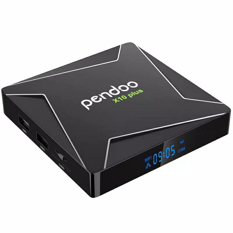 SMART TV BOX RAM 4GB DDR4 32GB / PENDOO X10 PLUS  AMLOGIC S905X2 SMART TV / SMART TV BOX ANDROID 8.1