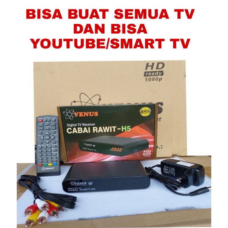 SET TOP BOX VENUS BISA SEMUA TV DAN YOUTUBE SMART TV