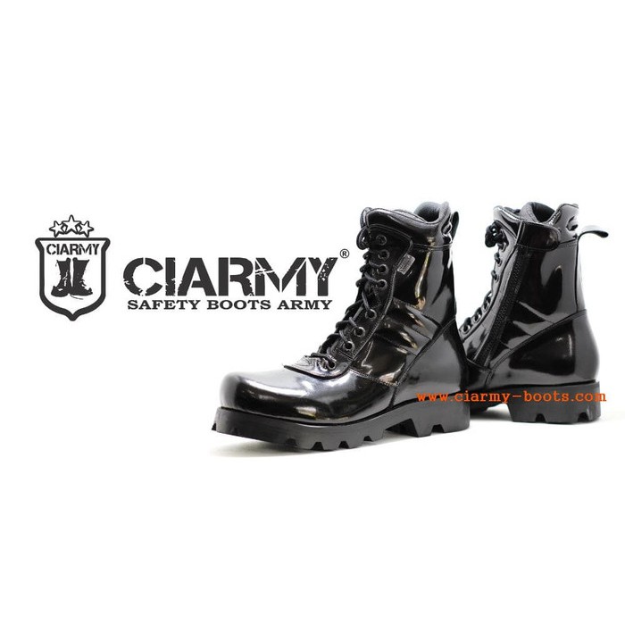 Unik Sepatu PDL asli kulit type C-020K ciarmy boots - Hitam, 41 Diskon