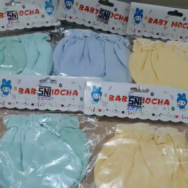 Sarung Tangan dan Kaki Baby Mocha by BOBOHO