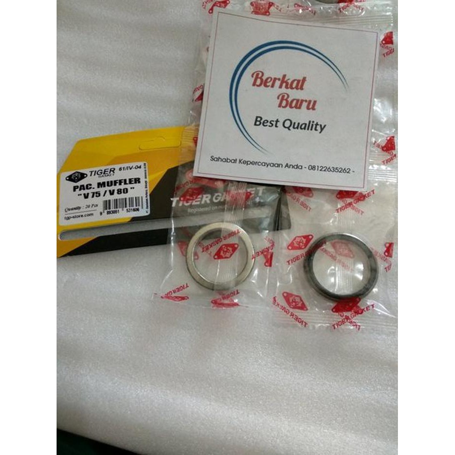 Unik Paking Asbes Knalpot Atas Yamaha V80 V75 Murah