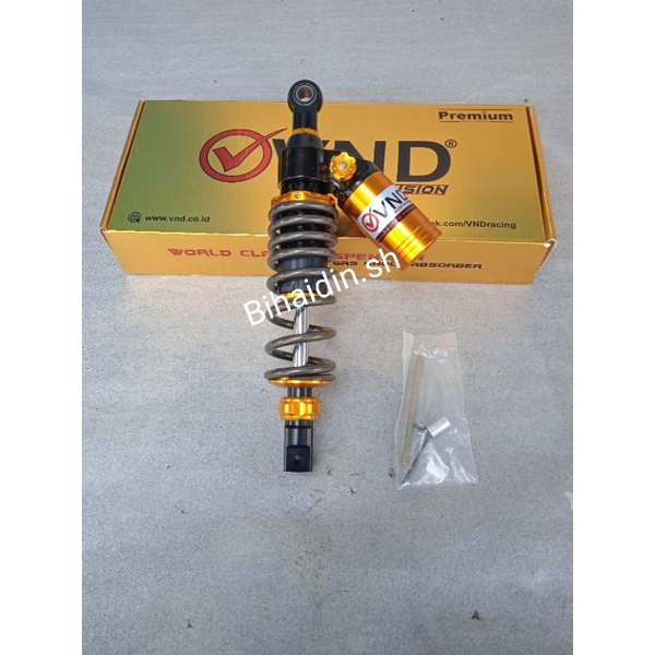 shock vnd ak777 b1 330mm click rebound beat new,vario125/150,scoopy ring12,x ride,filano,stylo