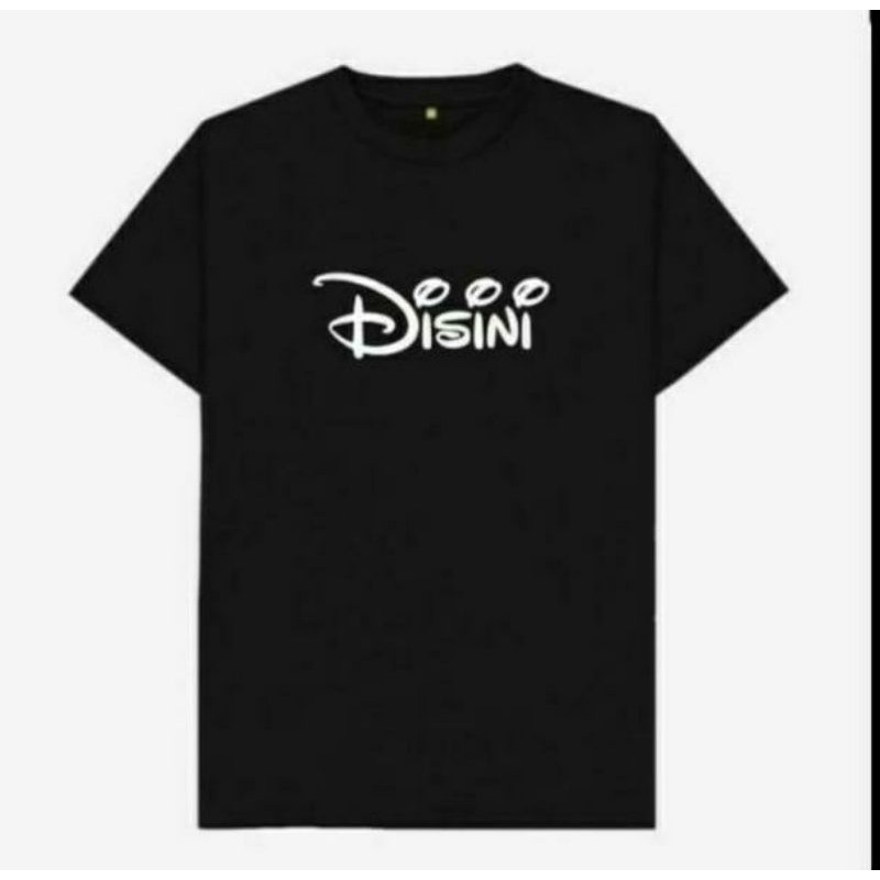 KAOS BAJU PLESETAN LUCU DISINI PLESETAN DISNEY COMBED 30S PRIA WANITA
