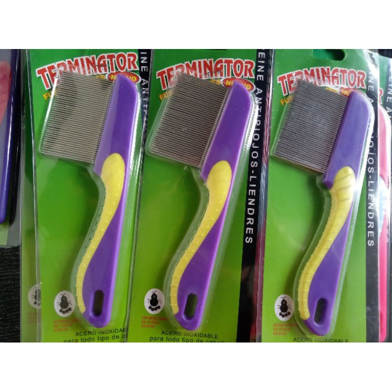 SISIR KUTU KUCING, GROOMING STAINLESS/sisir kutu