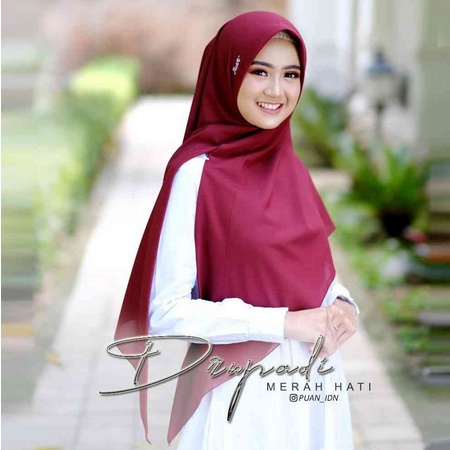 Hijab Instan Drupadi original By Puan