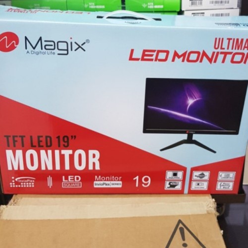 MONITOR LED MAGIX / QWERTY 19 INCH HDMI + VGA termurah bergaransi