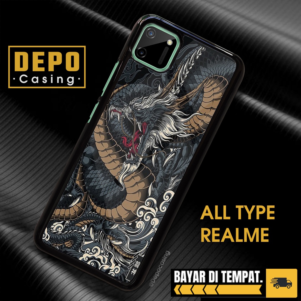 Case Realme C11 2020 Casing Realme C11 2020 Depo Casing [DRGN] Case Glossy Case Aesthetic Custom Cas