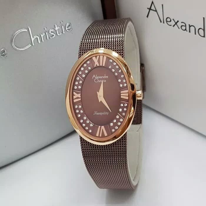 [Free Baterai] JAM TANGAN WANITA ALEXANDRE CHRISTIE AC 2280 ORIGINAL GARANSI RESMI 1 TAHUN