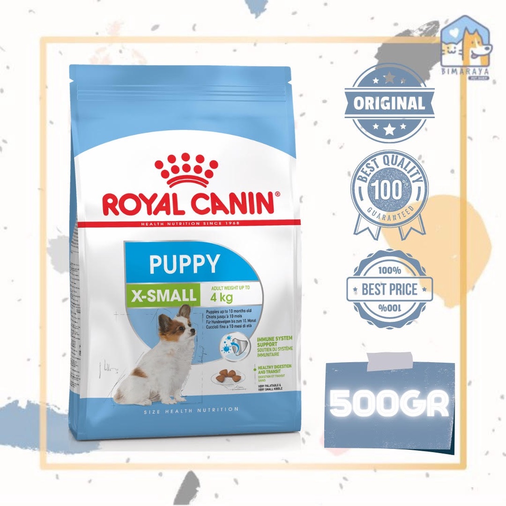 ROYAL CANIN XSMALL PUPPY / X-SMALL JUNIOR 500GR FRESHPACK