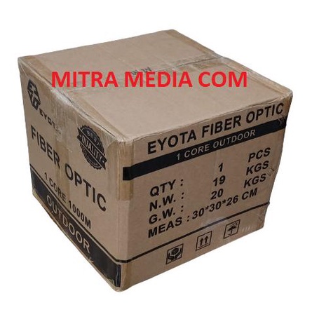 Eyota Kabel Fo 1 Core 3 Seling Kawat Ftth Dropwire 1000M/Kabel Fo1Core