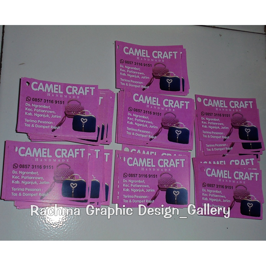 

PAKET LABEL PRODUK LABEL BRAND MERK PRODUK UK. 5 X 7CM SEKALIGUS DESIGN DAN LUBANG POJOK 100 LEMBAR