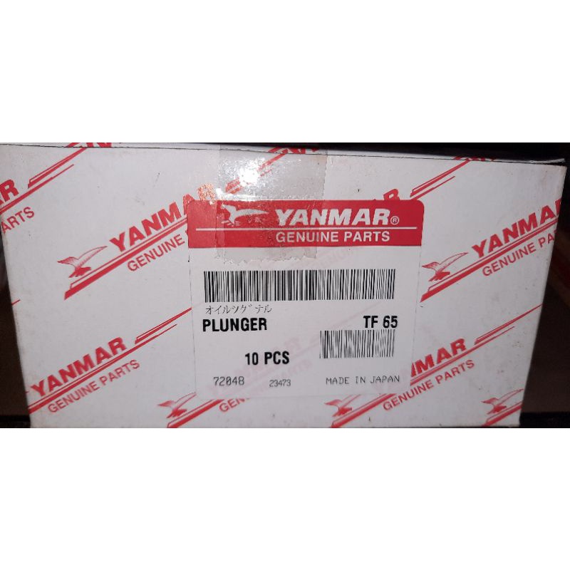 Plunger Yanmar TF65