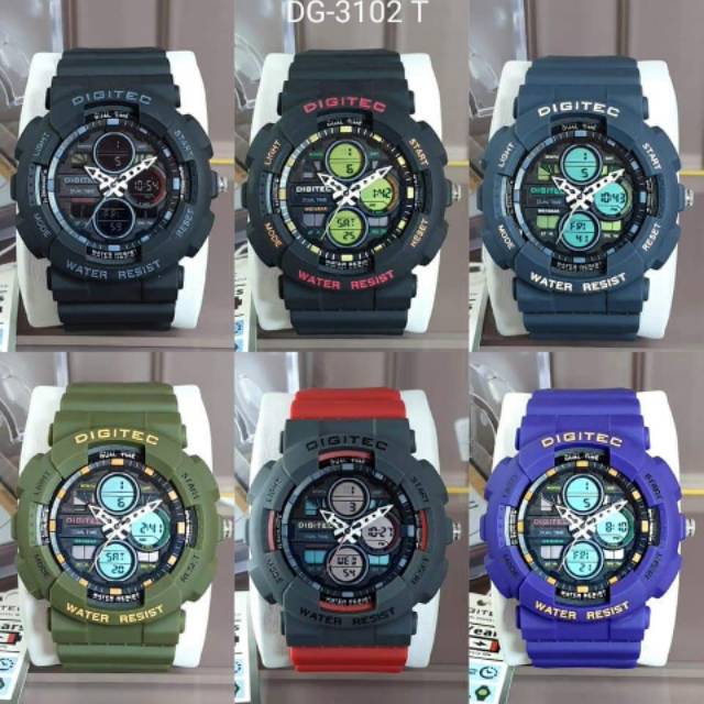 JAM TANGAN DIGITEC ORIGINAL 4,8CM