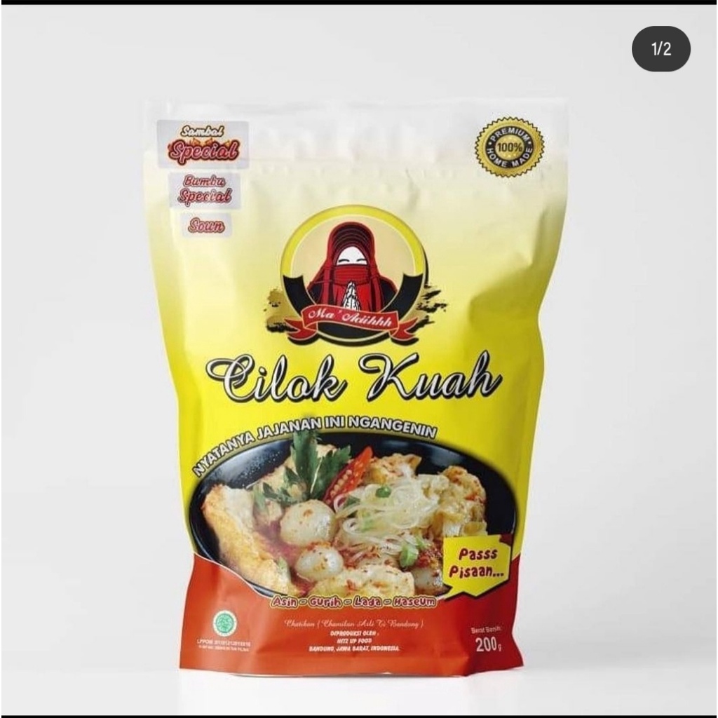 

Cilok Kuah Camilan Instant Maacih 200gram