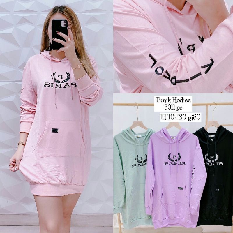 TUNIK HODIEE PARIS KAOS IMPORT ALLSIZE