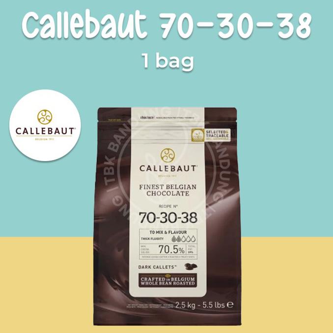 

COD CALLEBAUT 2,5 KG DARK CALLETS 70,5% 70-30-38 FINEST BELGIAN CHOCOLATE MAKANAN & MINUMAN