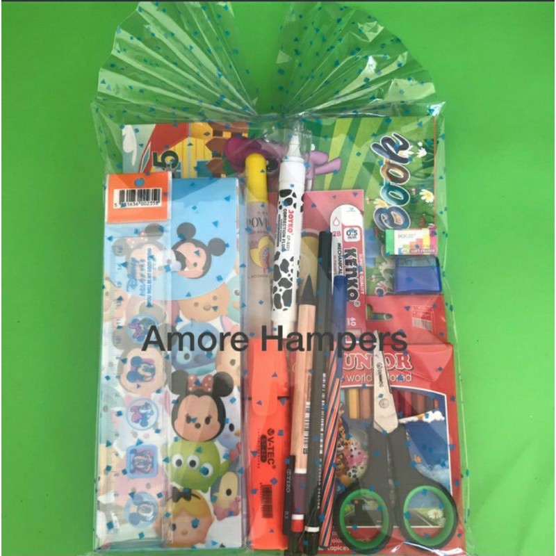 

[jkhu] paket ATK alat tulis lengkap souvenir ulang tahun anak hadiah bingkisan