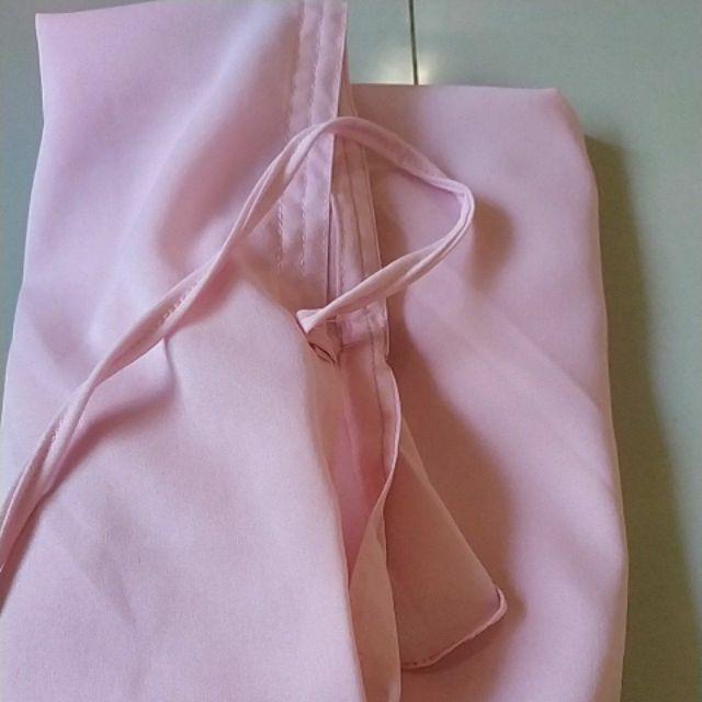 BERGO MARYAM / BERGO MARYAM DIAMON/ BERGO INSTAN/ HIJAB BERGO-pink baby