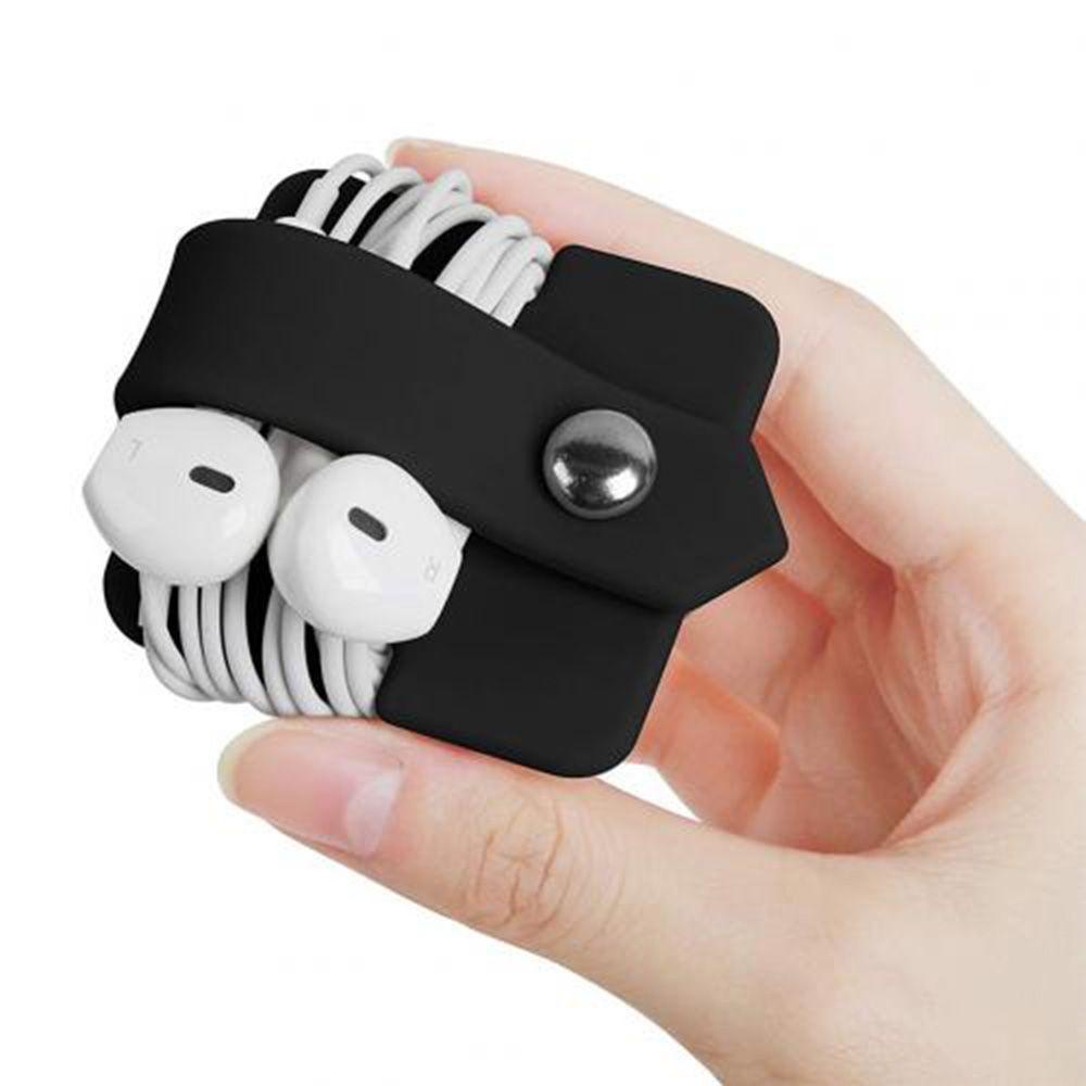 Quinton Kabel Winder Silicone Headphone Cord Winder Earphone Kabel Organizer