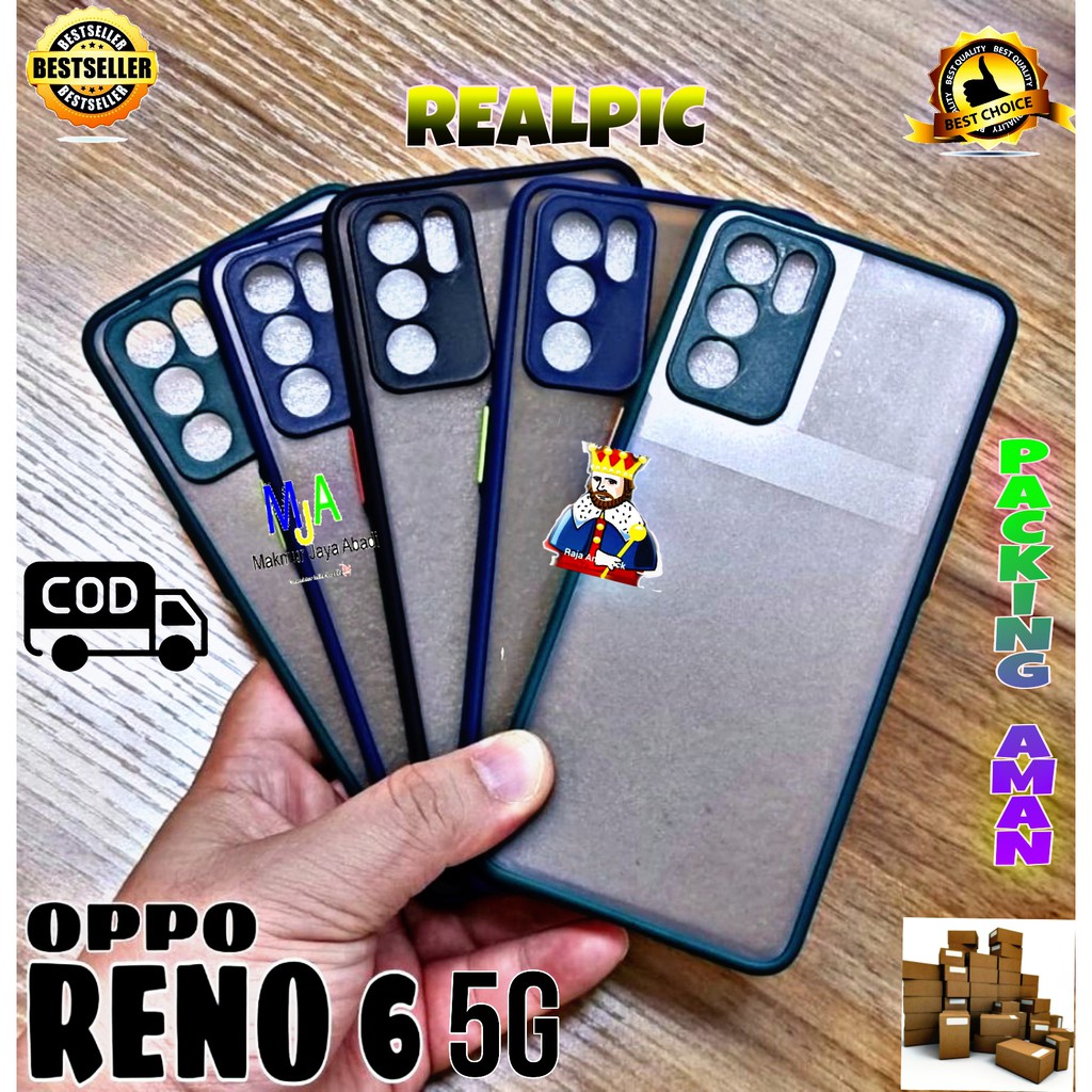 SOFTCASE OPPO RENO 6 5G - CASE MATTE FULL COLOUR MY CHOICE BUMPER CASE PELINDUNG KAMERA