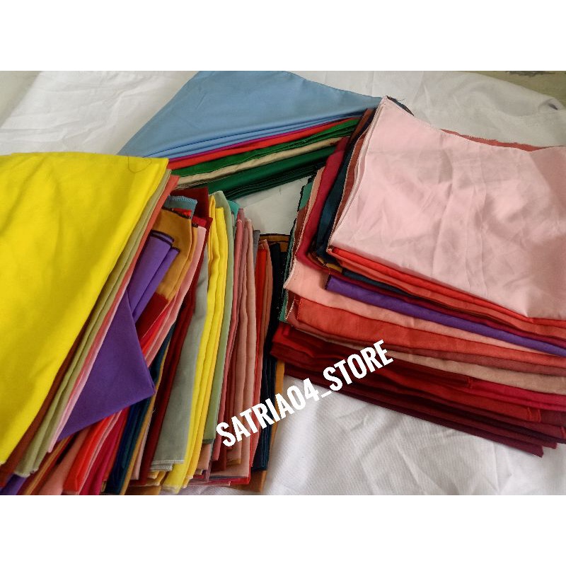 PROMO MURAH MERIAAH 12 PCS SLAYER POLOS SEGI EMPAT BANDANA POLOS