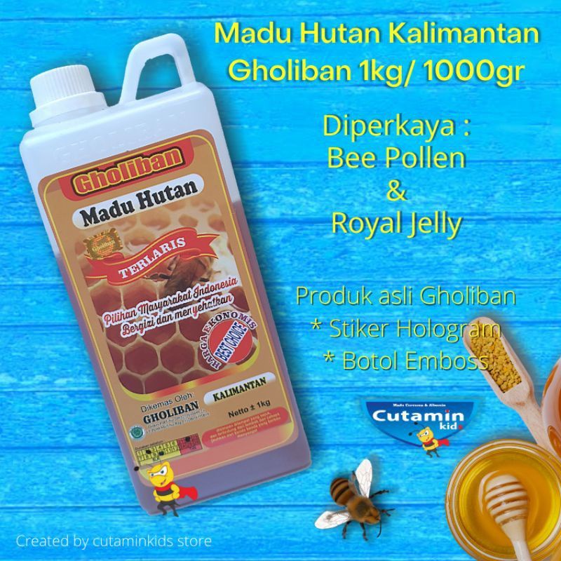 Jual Madu Hutan Gholiban 1 Kg Madu Hutan Kalimantan Gholiban 1 Kg Shopee Indonesia