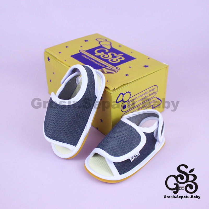 sepatu bayi sendal bayi sandal bayi laki laki perempuan prewalker bayi  umur 2 - 12 bulan model casual S05 polos ringan  fleksibel &amp; Anti Slip