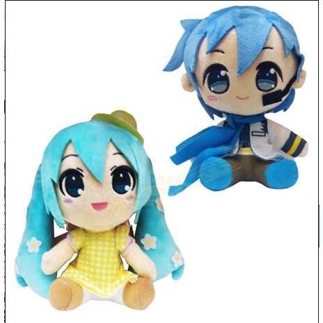 25cm Hatsune Miku Anime Figure Boneka Plush Toys Cartoon Stuffed Dolls Cute Soft Kids Girls Gift Mainan