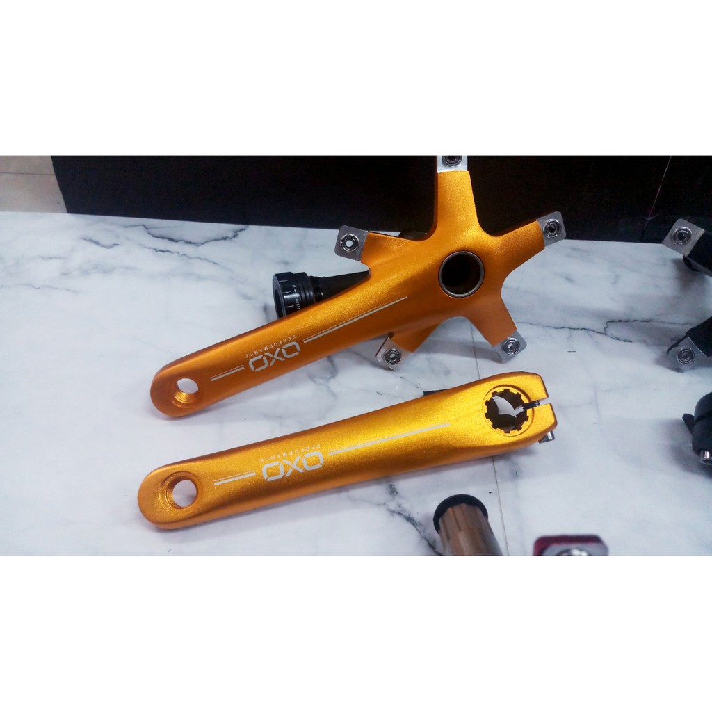 Crank Arm OXO BCD 130 Panjang 170 mm hollowtech II Plus bb HT2