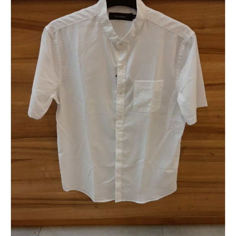 The Executive kemeja koko pria lengan pendek