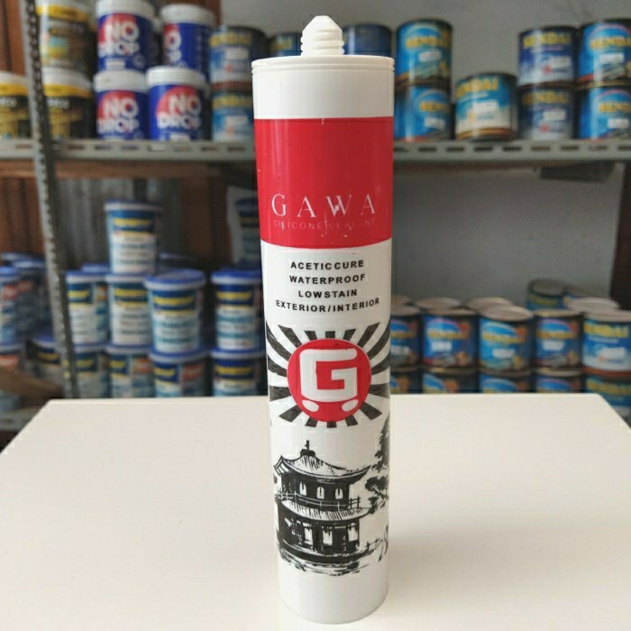 Lem Silicon GAWA Lem Sealent Lem Kaca / Lem silikon 280 ml - ALL Color