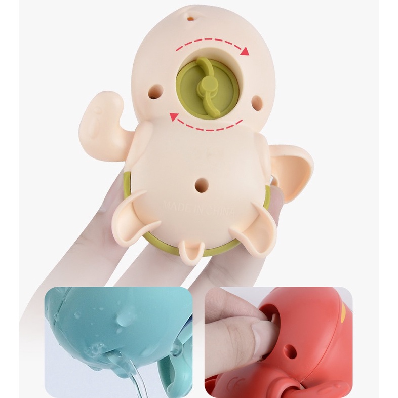 Mainan Bayi untuk Mandi Kura-Kura Baby Turtle Bath Toy