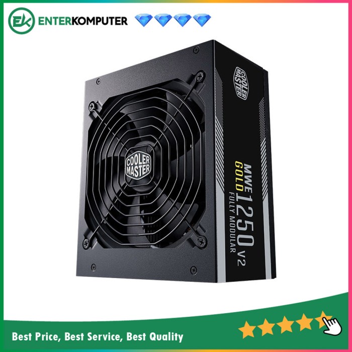 Cooler Master MWE Gold 1250 V2 80+ Gold - Full Modular