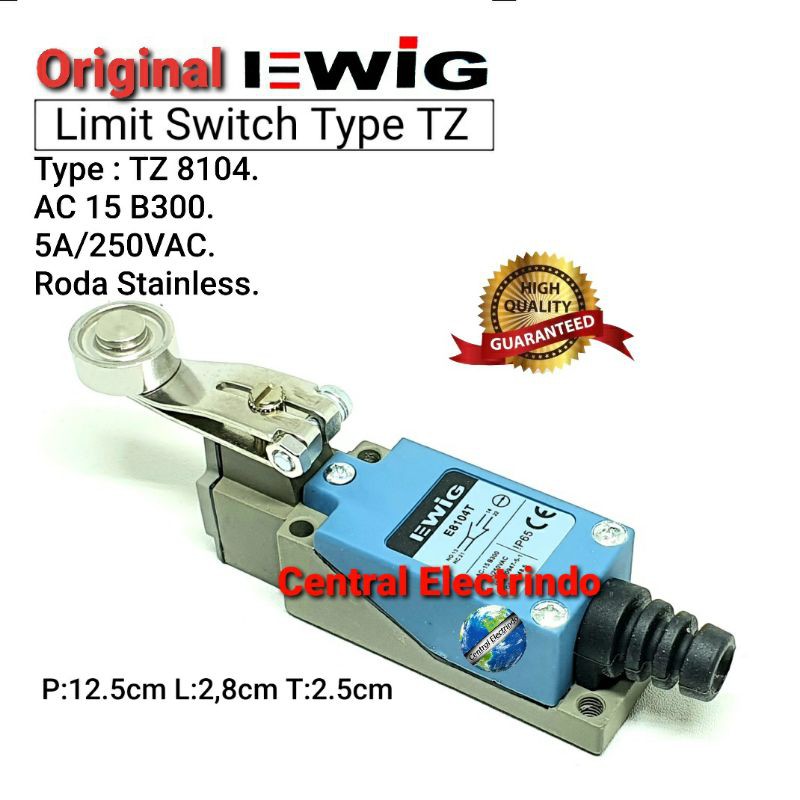 Limit Switch EWIG TZ8104 Roda Stainless.