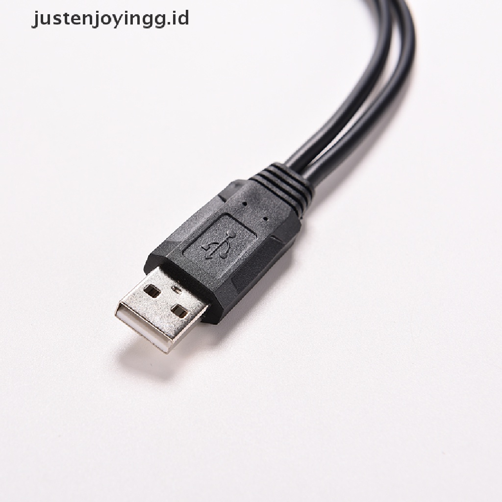 Kabel Power Adapter Splitter Y USB 2.0 A Male Ke 2 Female