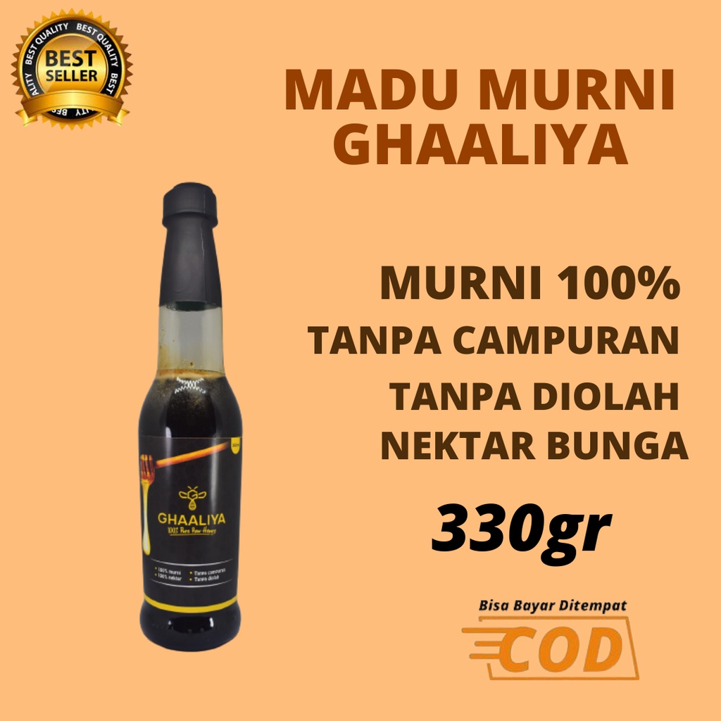 

Madu Murni Asli 100% Tanpa Campuran Nusantara - Nektar Bunga Akasia Carpa 250ml/330gram