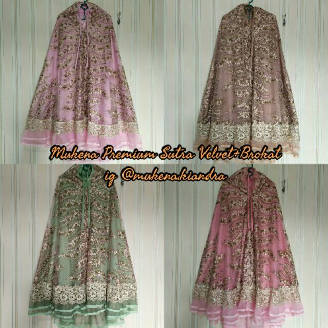 Mukena Premium Sutra Velvet+Brokat