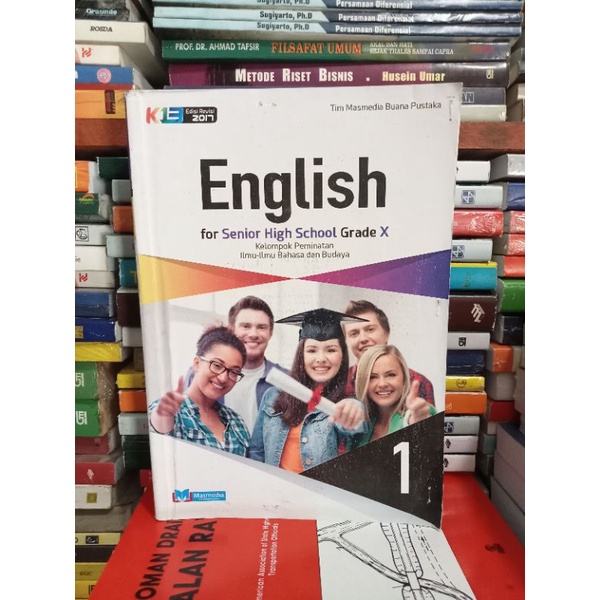 buku bahasa Inggris kelas 10 SMA masmedia