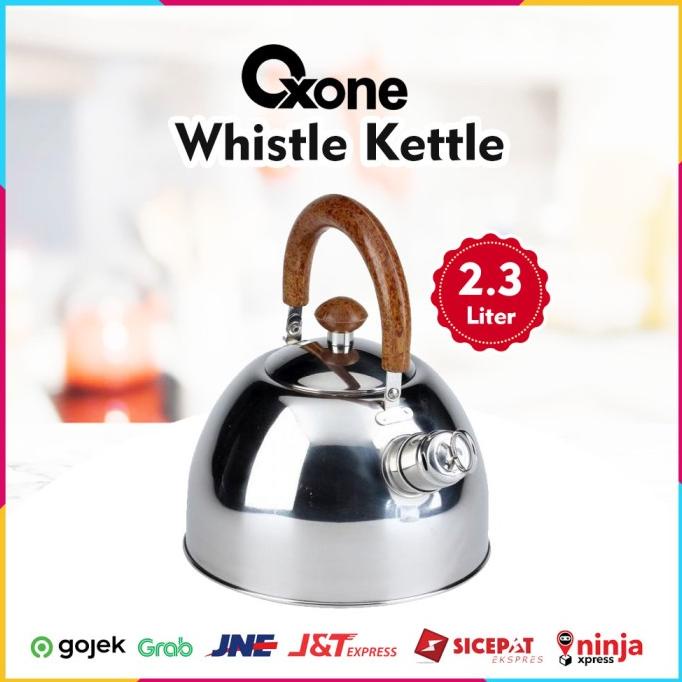 PERALATAN MASAK TEKO STAINLESS BUNYI OXONE - WHISTLE KETTLE HIGH QUALITY PERALATAN DAPUR
