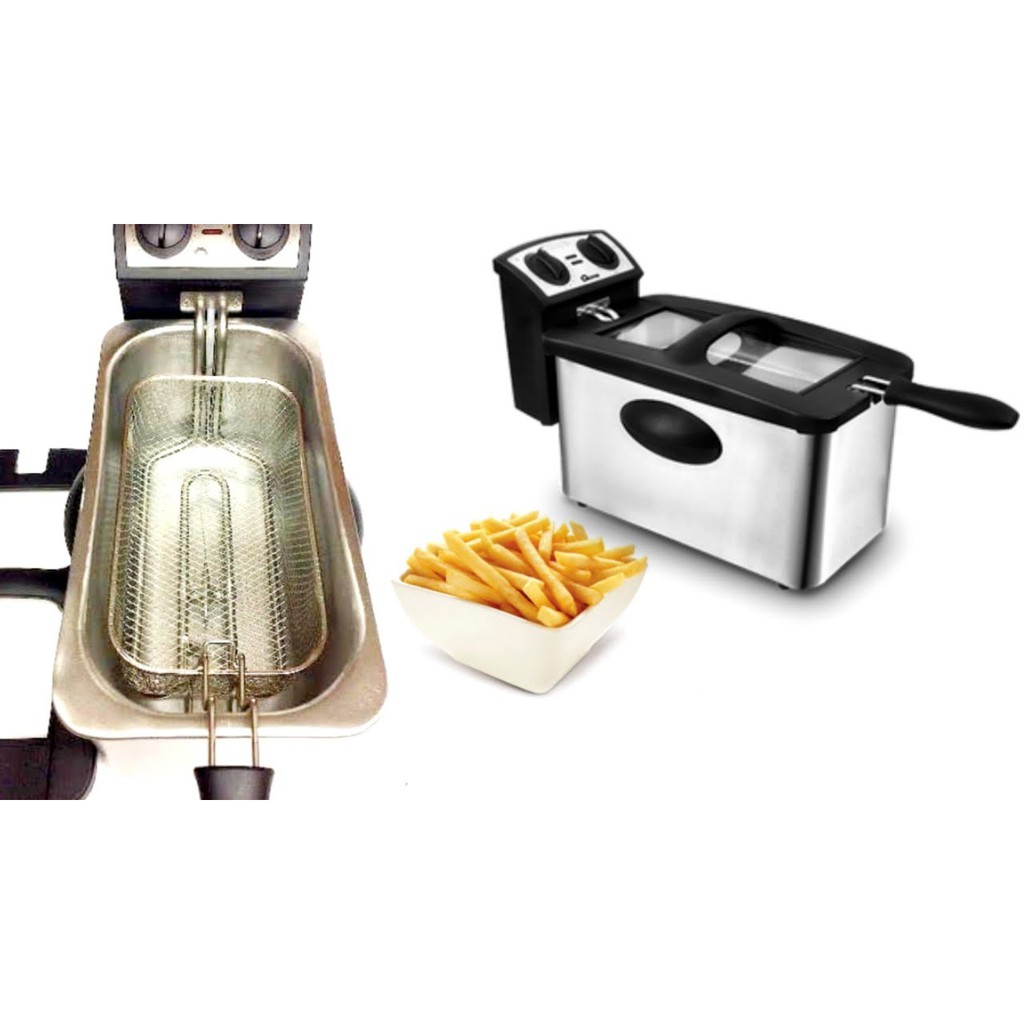 Oxone Penggorengan Listrik OX-989N  Single Deep Fryer 3 Lt - 2000Watt