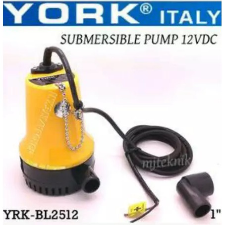 YRK-BL2512 Pompa Air Celup DC YORK {Submersible Pump}